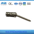 FDA Approved Spinal Internal Fixation Spinal Implant Spine Surgery Poly Axial Pedicle Screw